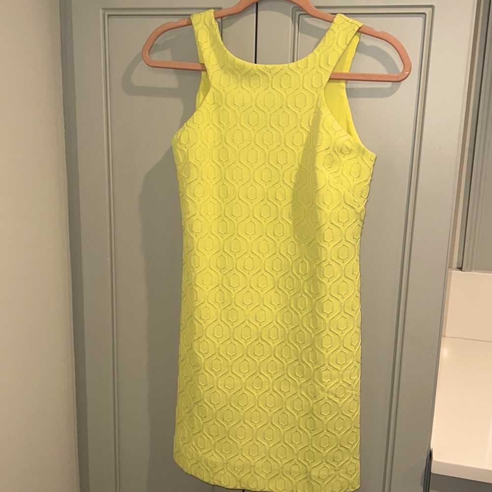 NWOT Lilly Pulitzer yellow dress size XS